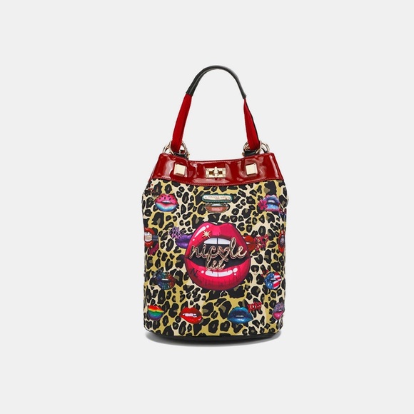 Nicole Lee Handbags - Nicole Lee USA Nylon Multifunctional Bucket Backpack 10070048627